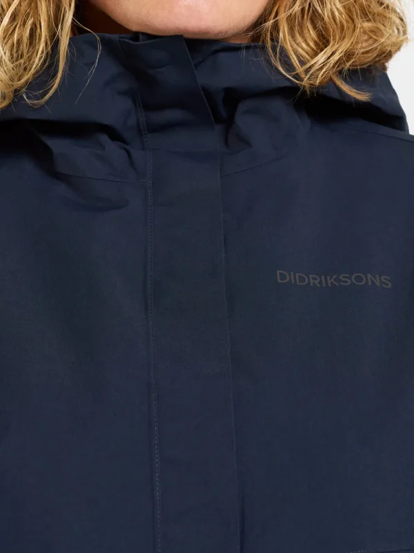 Online Didriksons Grit Women's Jacket Dark Night Blue