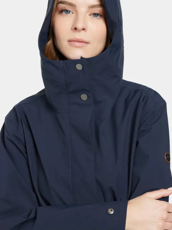 Online Didriksons Gwen Parka Dark Night Blue