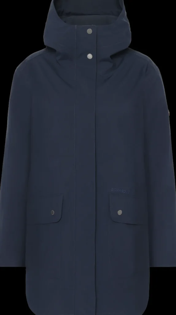 Online Didriksons Gwen Parka Dark Night Blue