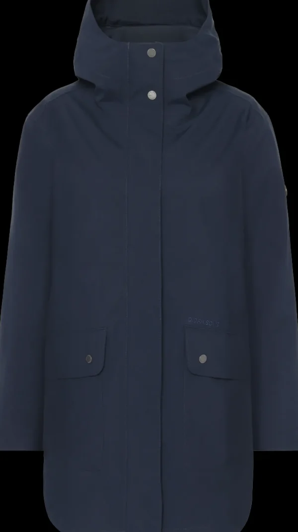 Online Didriksons Gwen Parka Dark Night Blue