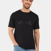 Clearance Didriksons Harald T-shirt Landscape Black