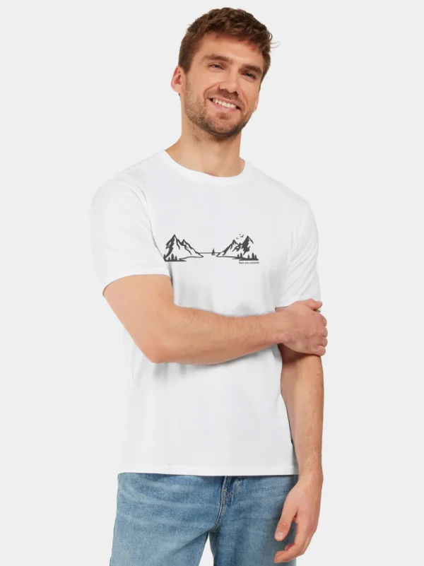 Best Didriksons Harald T-shirt Landscape Snow white