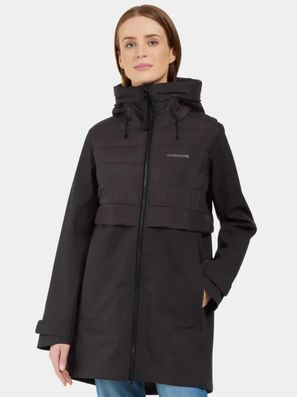 Shop Didriksons Hella Parka Black