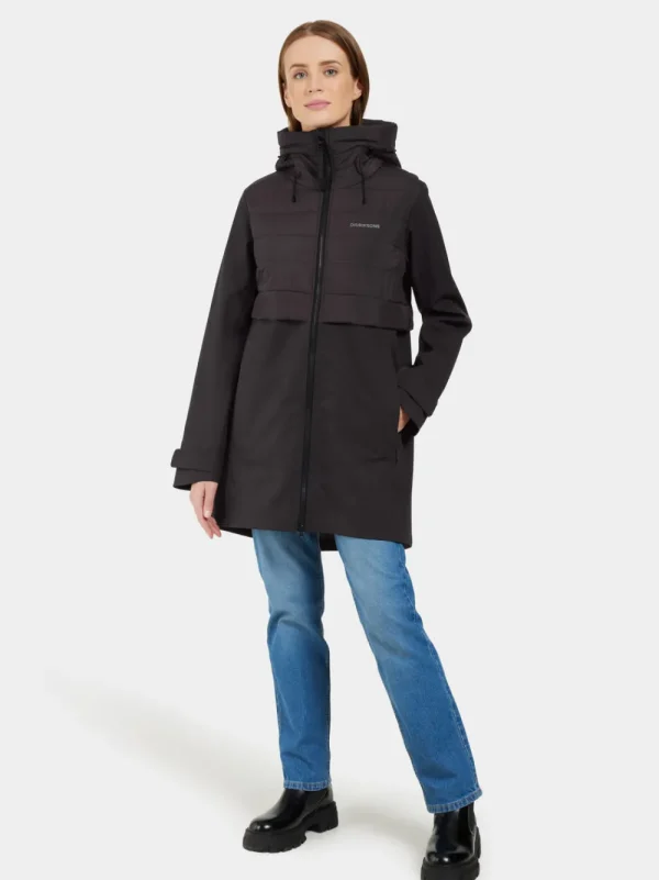 Shop Didriksons Hella Parka Black