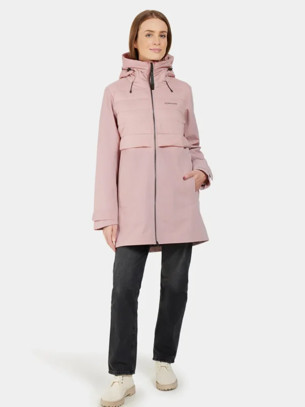 Cheap Didriksons Hella Parka Oyster Lilac