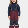 Cheap Didriksons Idre Kids' Pants Rusty Wine