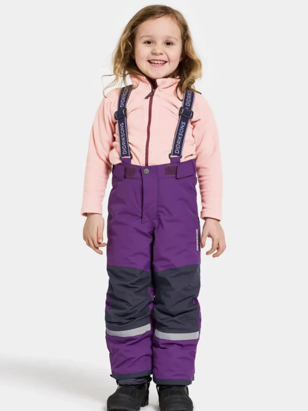 Sale Didriksons Idre Kids' Pants Royal Purple