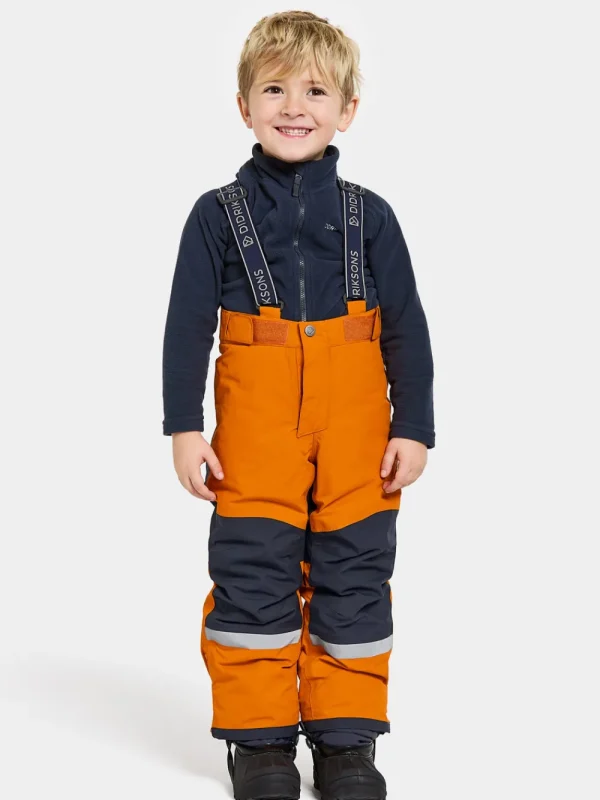 Best Didriksons Idre Kids' Pants Orange Jam