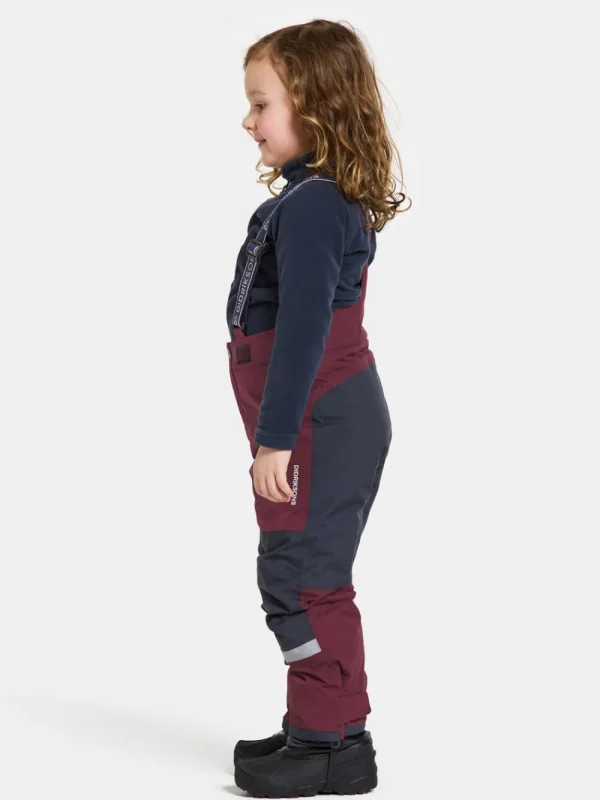 Cheap Didriksons Idre Kids' Pants Rusty Wine