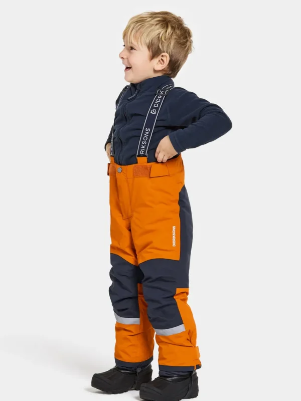 Best Didriksons Idre Kids' Pants Orange Jam