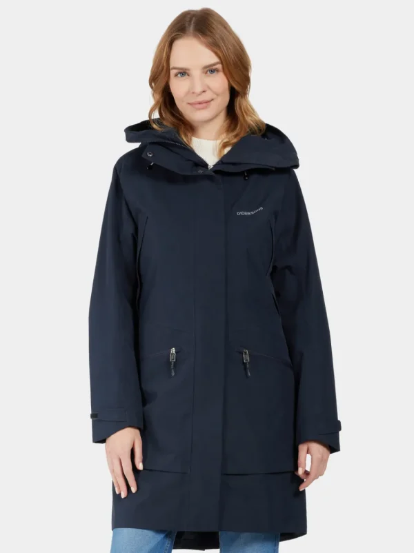 Best Didriksons Ilma Parka Dark Night Blue