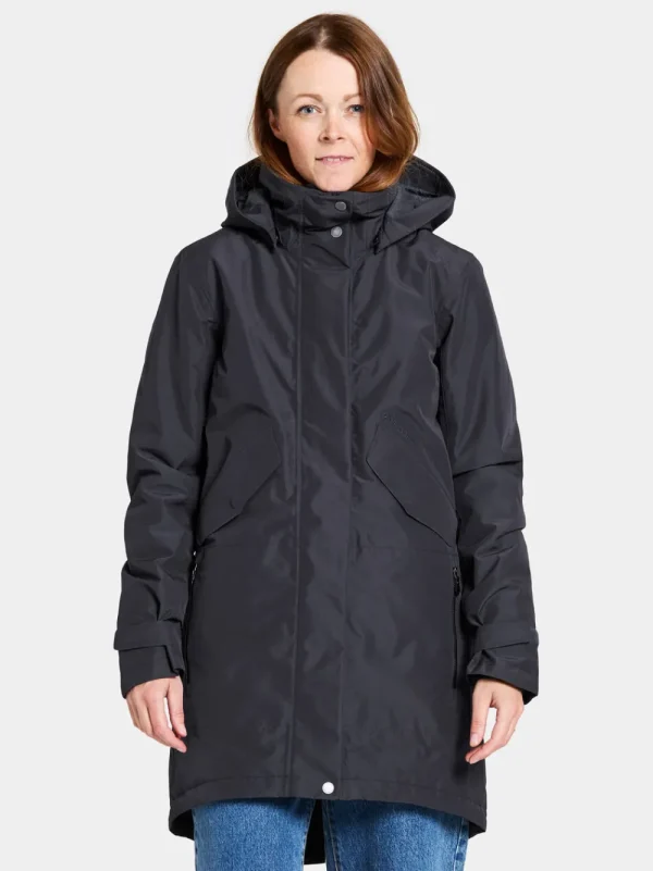 Discount Didriksons Indra Parka Dark Night Blue