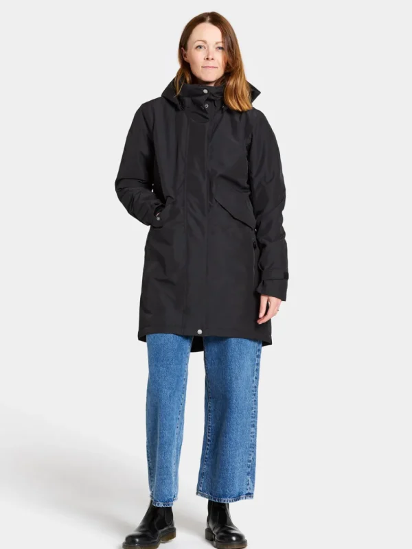 Online Didriksons Indra Parka Black