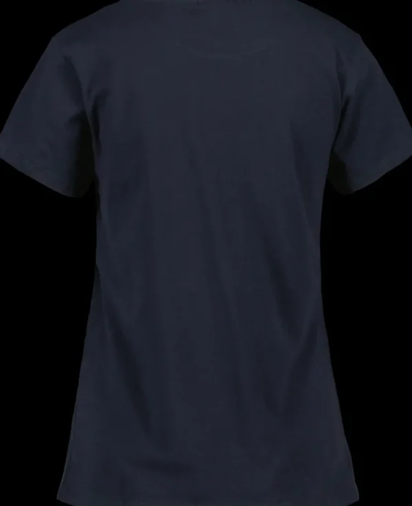 Shop Didriksons Ingarö T-Shirt Dark Night Blue