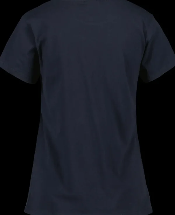 Shop Didriksons Ingarö T-Shirt Dark Night Blue