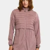 Outlet Didriksons Isabella Parka Faded Wine