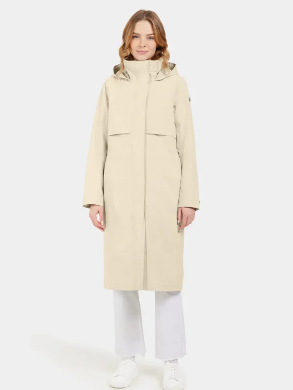 Fashion Didriksons Isolde Parka Long Clay Beige