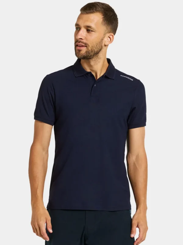 Shop Didriksons Jack Polo Dark Night Blue