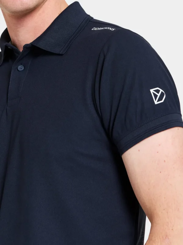 Shop Didriksons Jack Polo Dark Night Blue