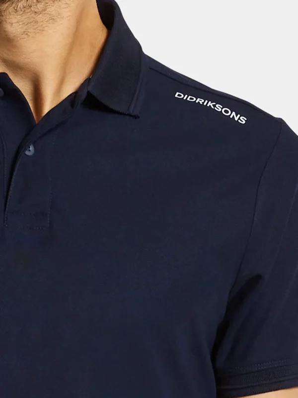 Shop Didriksons Jack Polo Dark Night Blue