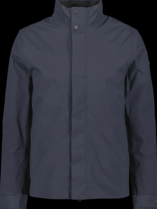 Shop Didriksons Jakob Jacket Dark Night Blue