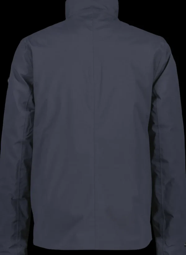 Shop Didriksons Jakob Jacket Dark Night Blue