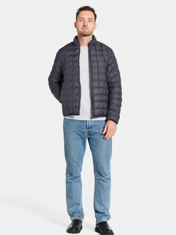 Shop Didriksons Jakob Jacket Dark Night Blue