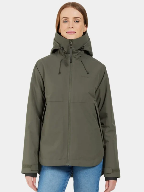 Clearance Didriksons Jennie Jacket Deep Green