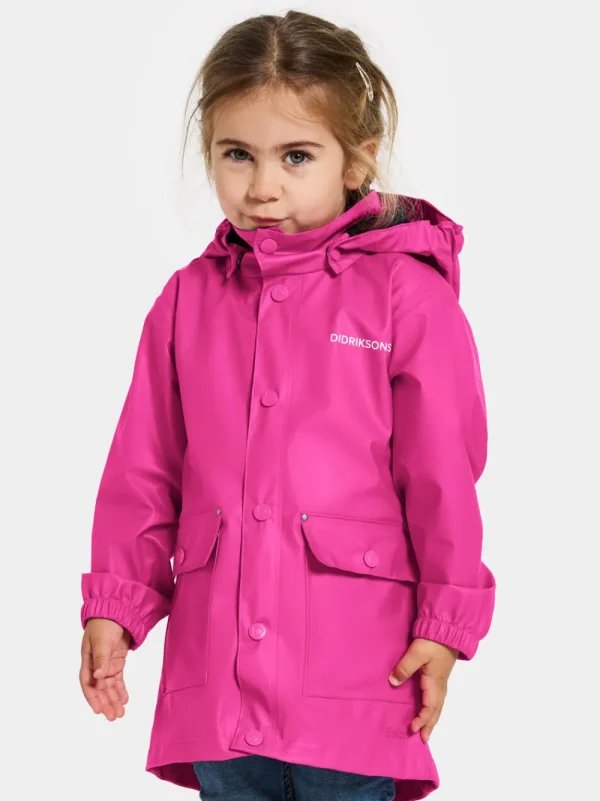 Best Didriksons Jojo Kids' Jacket Plastic Pink