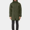 Store Didriksons Kenny Parka Deep Green