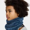 Cheap Didriksons Kids' Neckwarmer Galaxy Blue