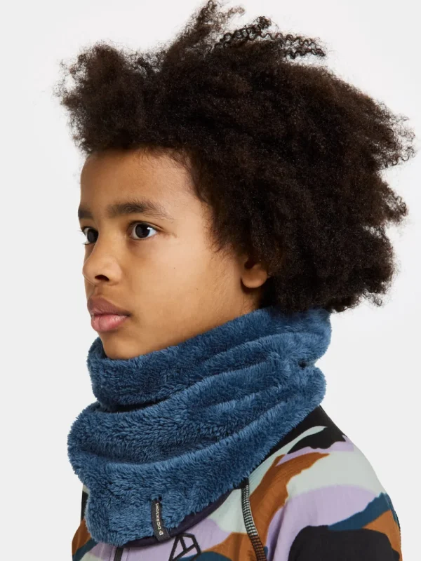 Cheap Didriksons Kids' Neckwarmer Galaxy Blue