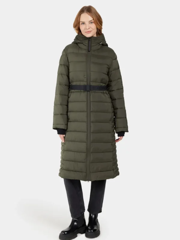 Discount Didriksons Kleo Parka Long Deep Green