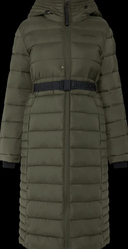 Discount Didriksons Kleo Parka Long Deep Green