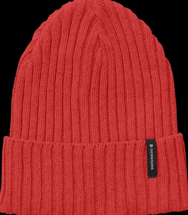 Cheap Didriksons Laken Beanie Pomme Red