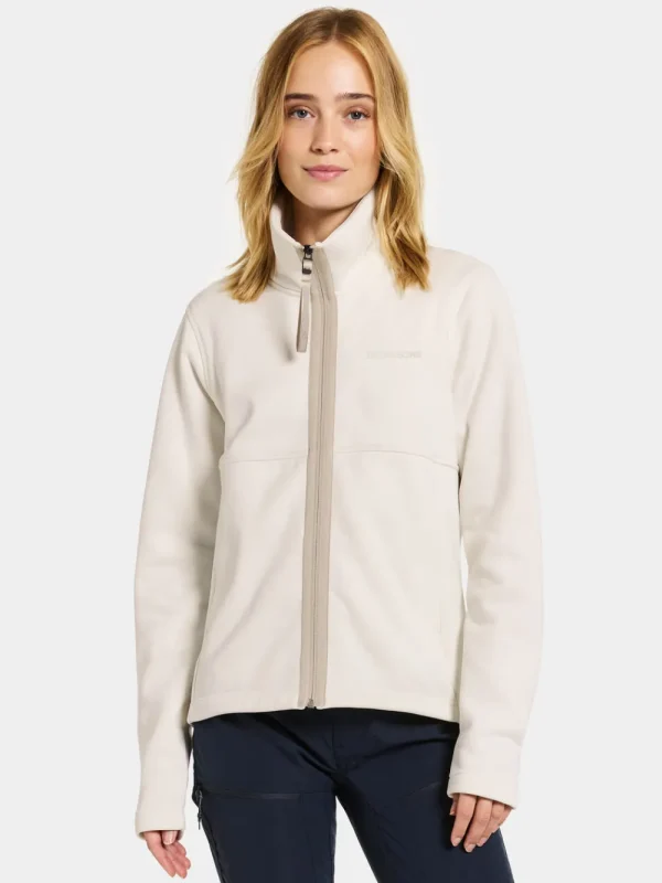 Store Didriksons Leah Full-Zip White Foam