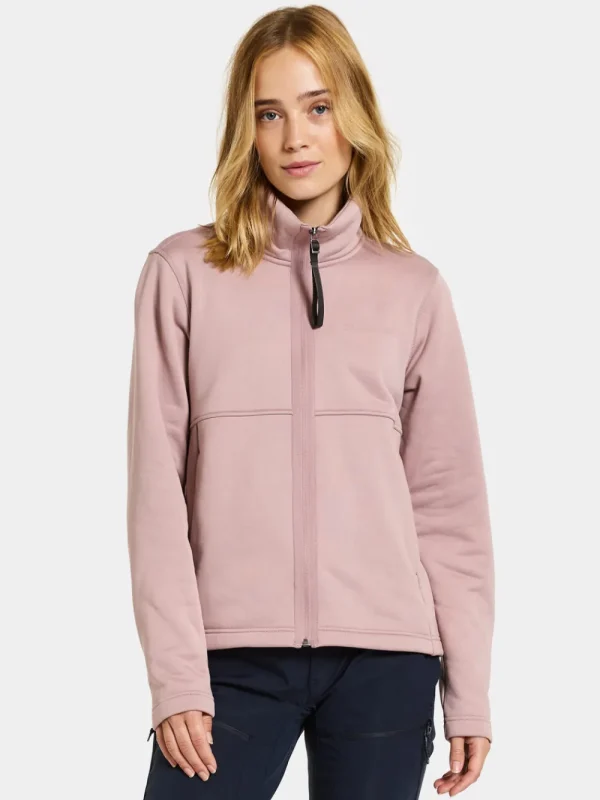 Online Didriksons Leah Full-Zip Oyster Lilac