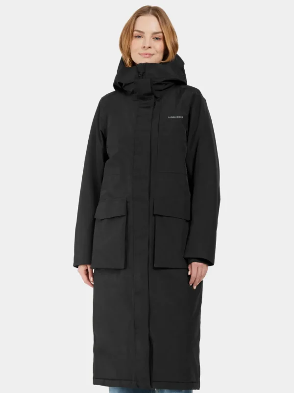 Discount Didriksons Leya Parka Long Black