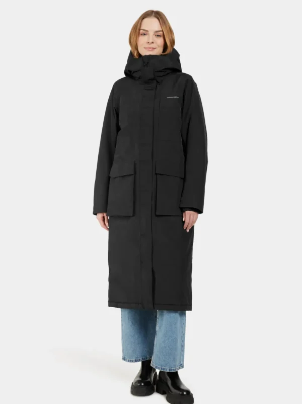 Discount Didriksons Leya Parka Long Black