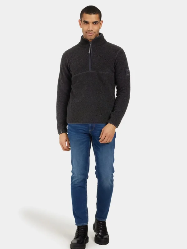 Best Didriksons Lillebror Half-Zip Black