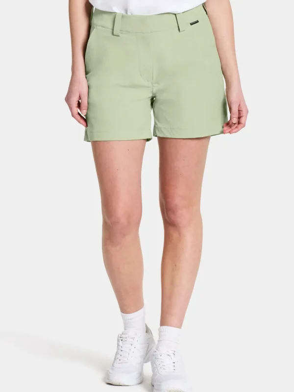 Discount Didriksons Liv Shorts Soft Green