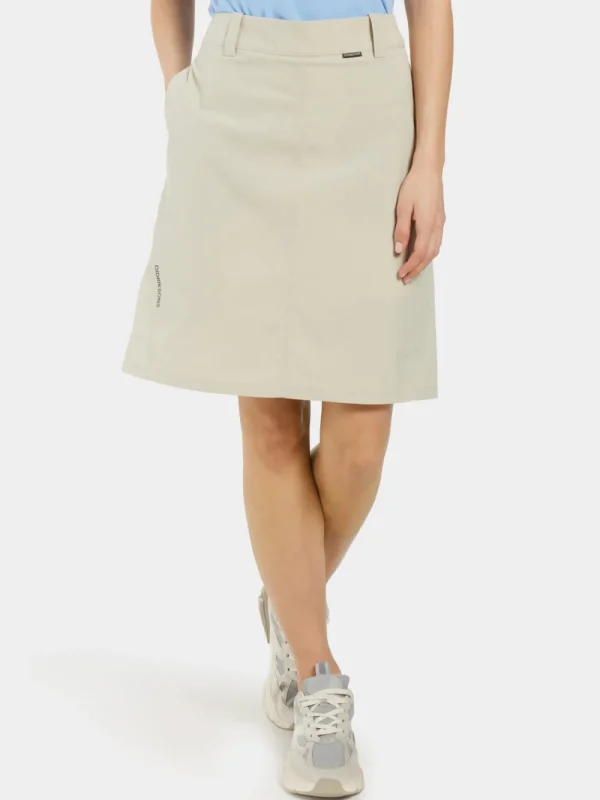 Clearance Didriksons Liv Skirt Light Beige