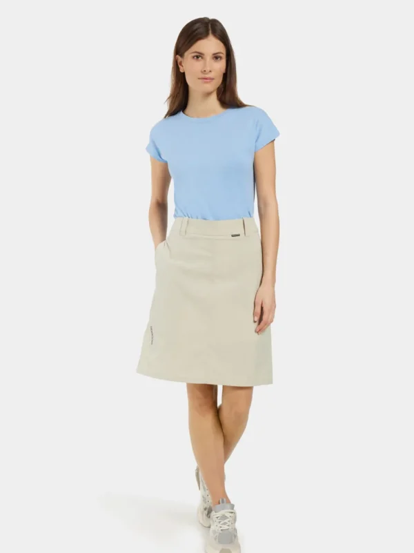 Clearance Didriksons Liv Skirt Light Beige