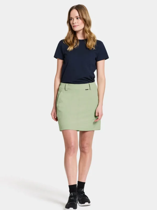 Discount Didriksons Liva Skirt Soft Green