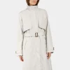 Fashion Didriksons Lova Coat Long White Foam