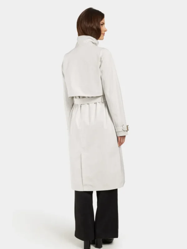 Fashion Didriksons Lova Coat Long White Foam