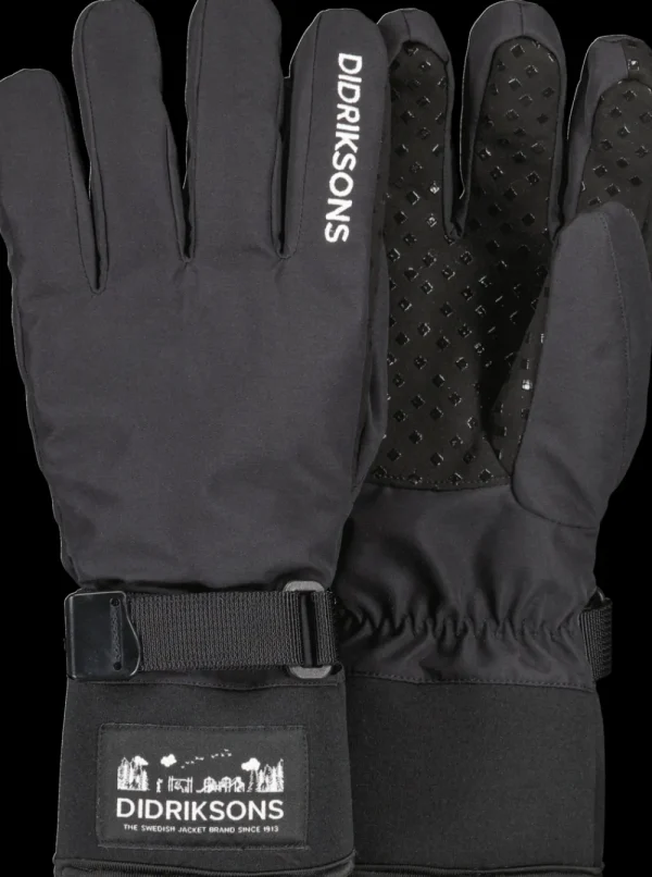 Fashion Didriksons Lovas Five Finger Glove Black