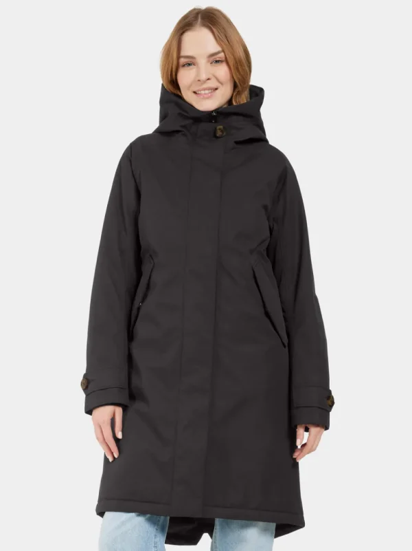 Shop Didriksons Luna Parka Black