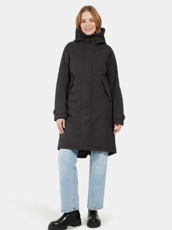 Shop Didriksons Luna Parka Black