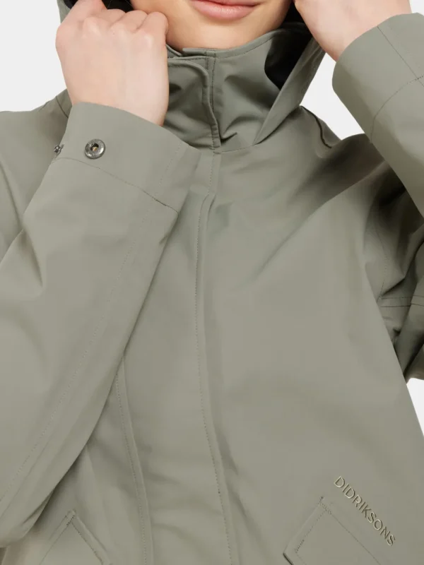 Online Didriksons Mabel Jacket Mistel Green